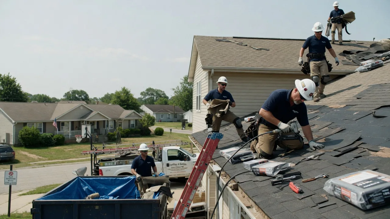 Roof Replacement in Cedar Hill, TN near me